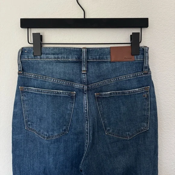 Madewell The High-Rise Slim Boyjean in Barksdale Wash Size 25 - Picture 5 of 7